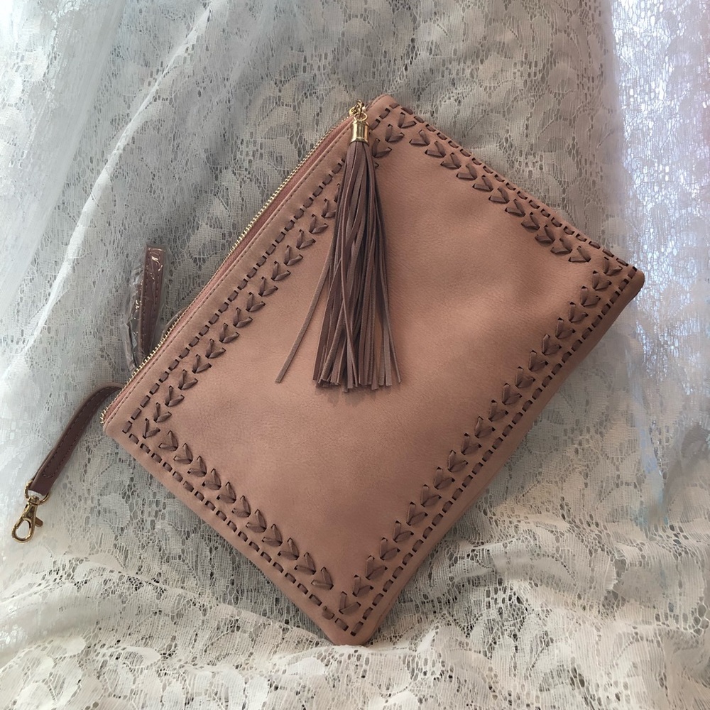 ❤️FLASH SALE❤️🌸Adorable mauve clutch🌸❤️ - Picture 2 of 6